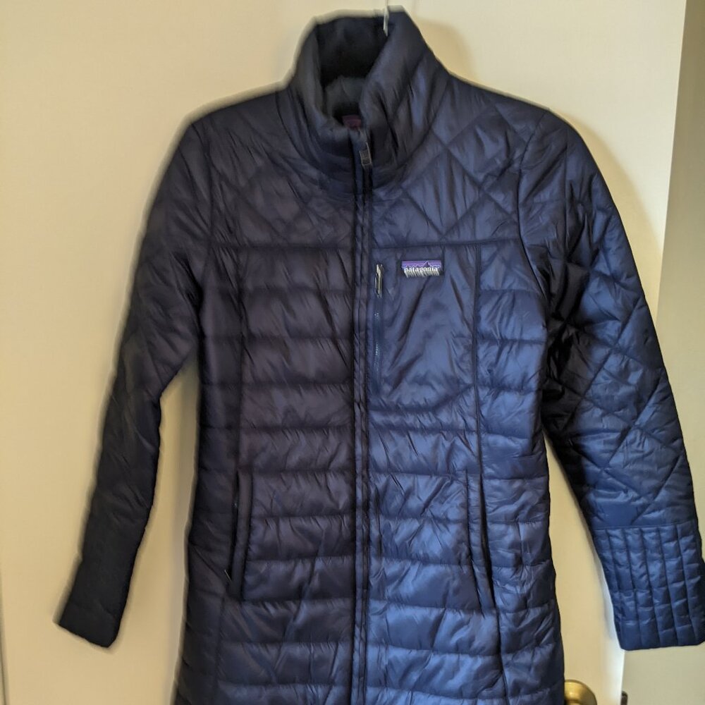 Navy Blue Patagonia Ski Jacket, Small